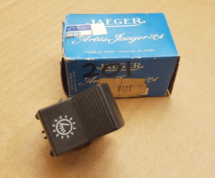 Interruptor luces SEAT 124, 1430, 1200, 133, LADA, FIAT 128