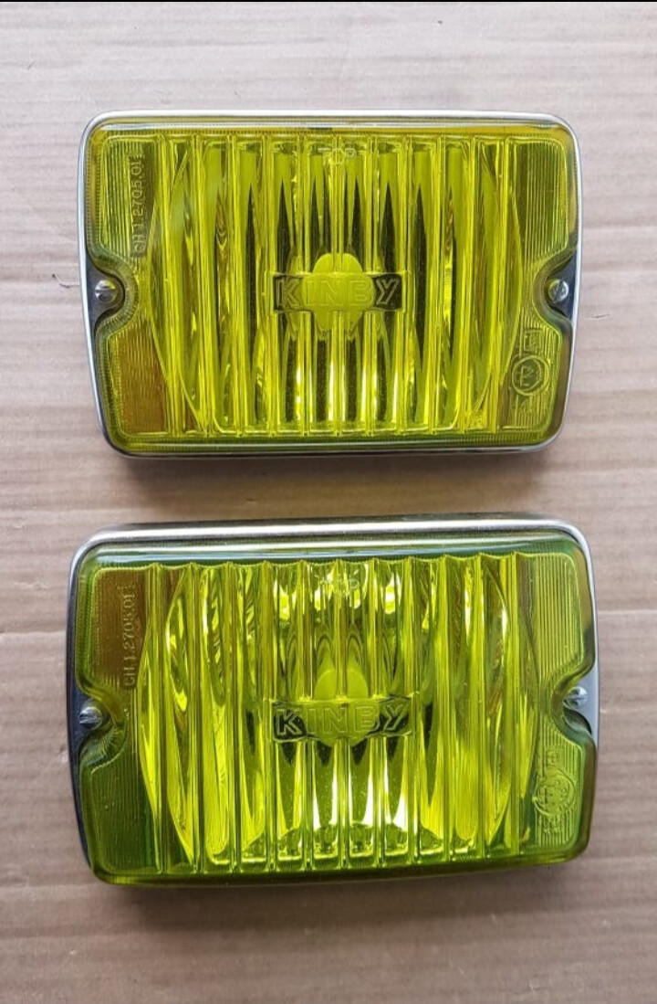Pareja faros delanteros antiniebla kinby