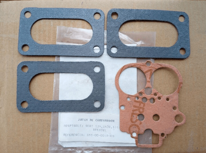 Juntas carburador bressel SEAT 124, 1430, 131, 132