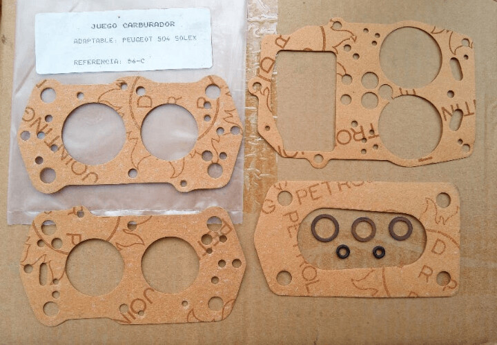 Juntas carburador solex PEUGEOT 504