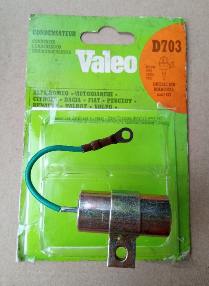 Condensador valeo RENAULT.CITROEN.TALBOT.FIAT
