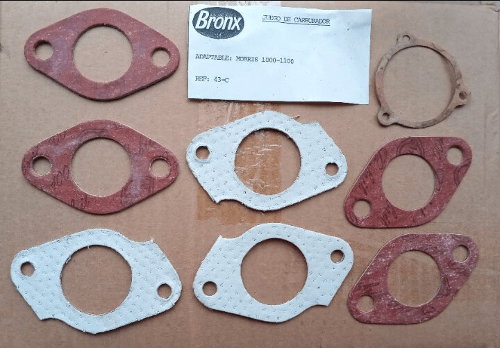 Juntas carburador MORRIS 1000-1100