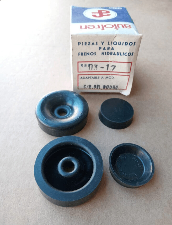 Gomas bombines rueda delantera DODGE DART