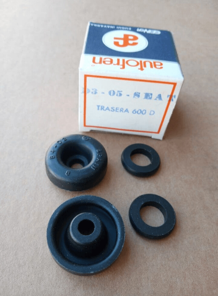 Gomas bombines rueda trasera SEAT 600 D.SEAT 800