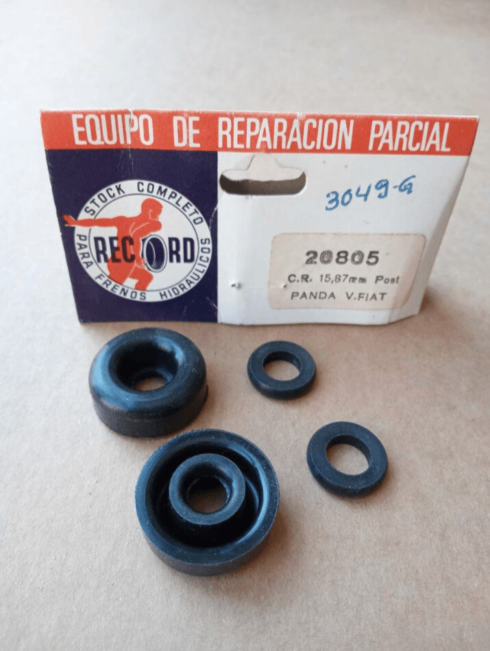 Gomas bombines rueda traseras FIAT.SEAT PANDA