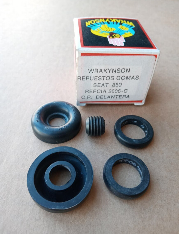 Gomas reparacion bombines rueda delantera SEAT 850