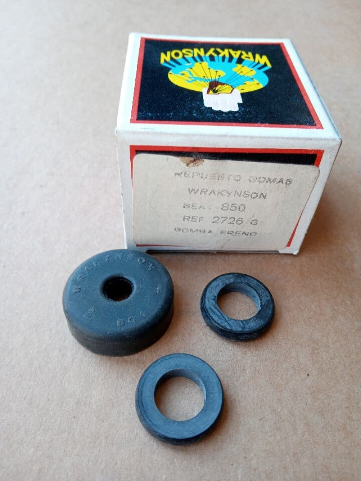 Gomas reparacion bomba freno SEAT 850