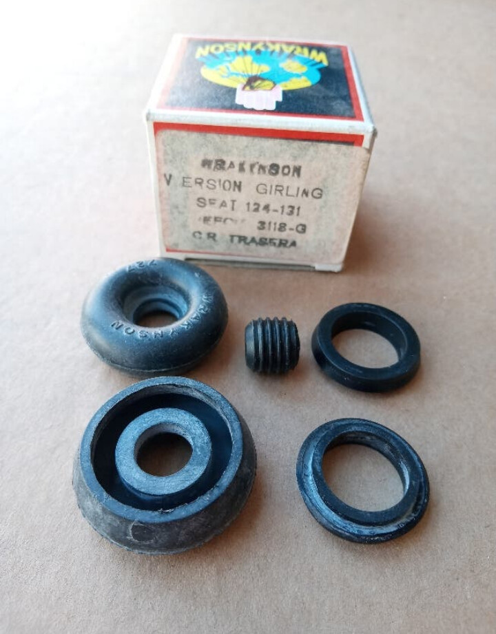 Gomas reparacion bombines rueda trasera girling SEAT 124.131.