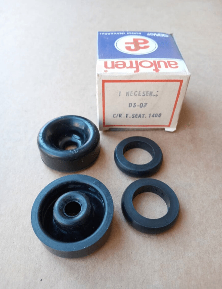 Gomas reparacion bombines rueda traseras SEAT 1400