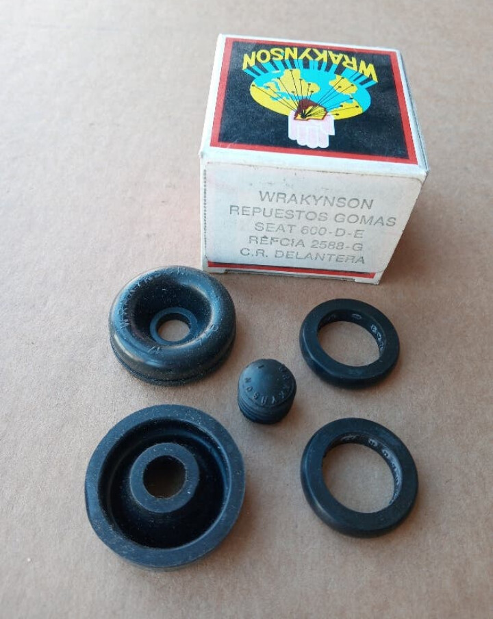 Gomas wrakynson cilindro rueda delantera SEAT 600