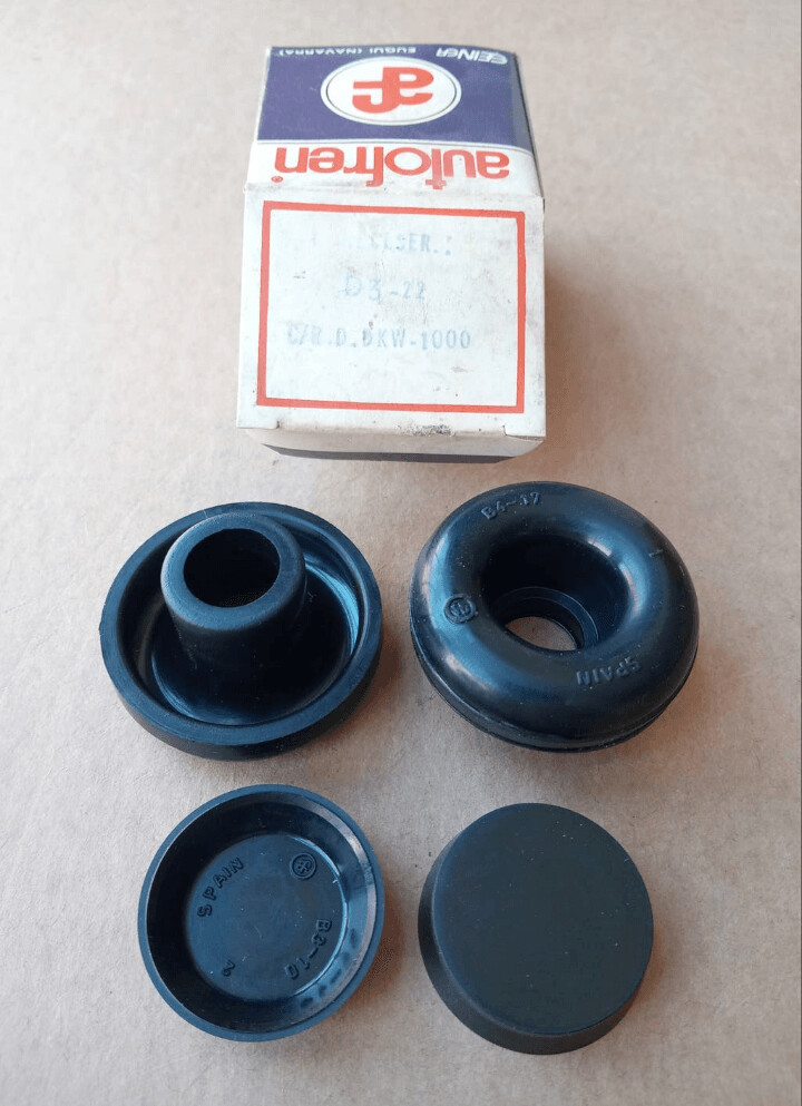 Gomas bombines rueda delantera DKW F1000