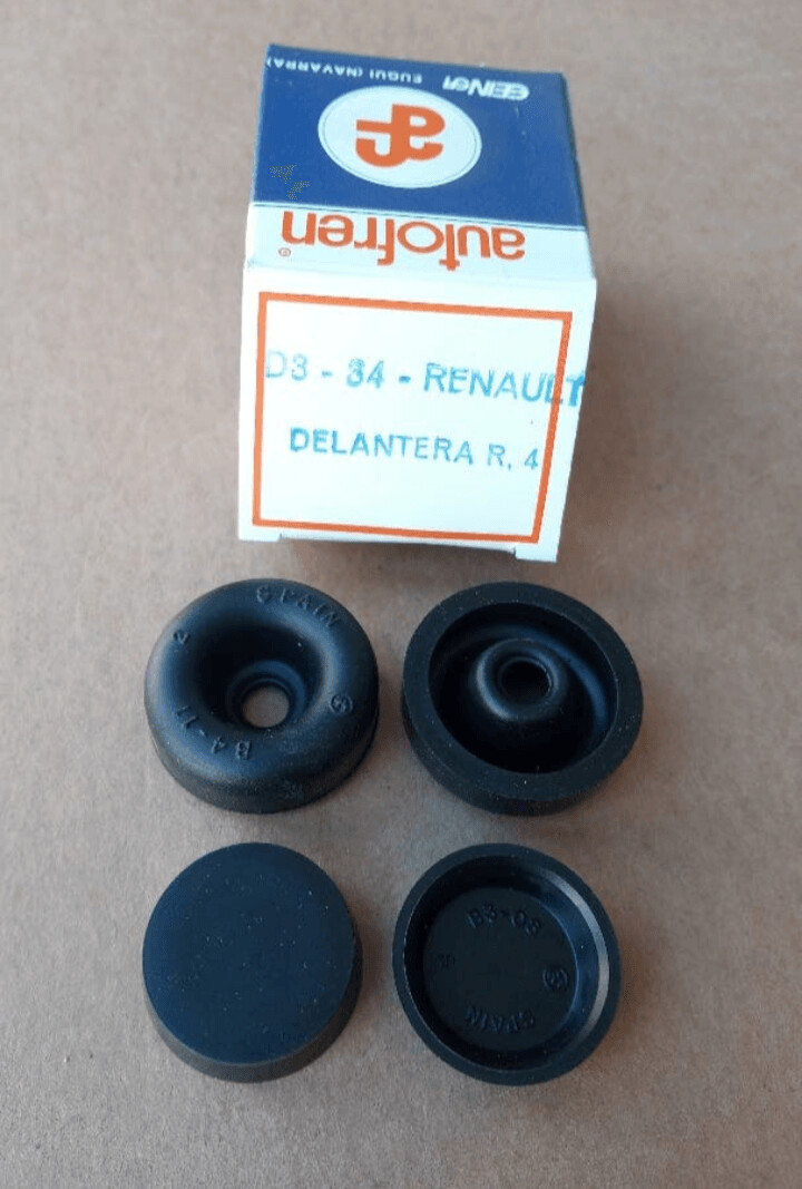 Gomas bombines rueda delantera RENAULT 4L-F
