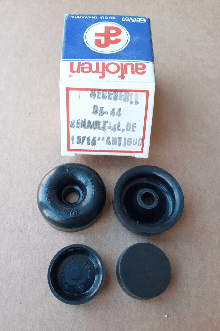 Gomas bombines rueda delantero RENAULT 4L ANTIGUO