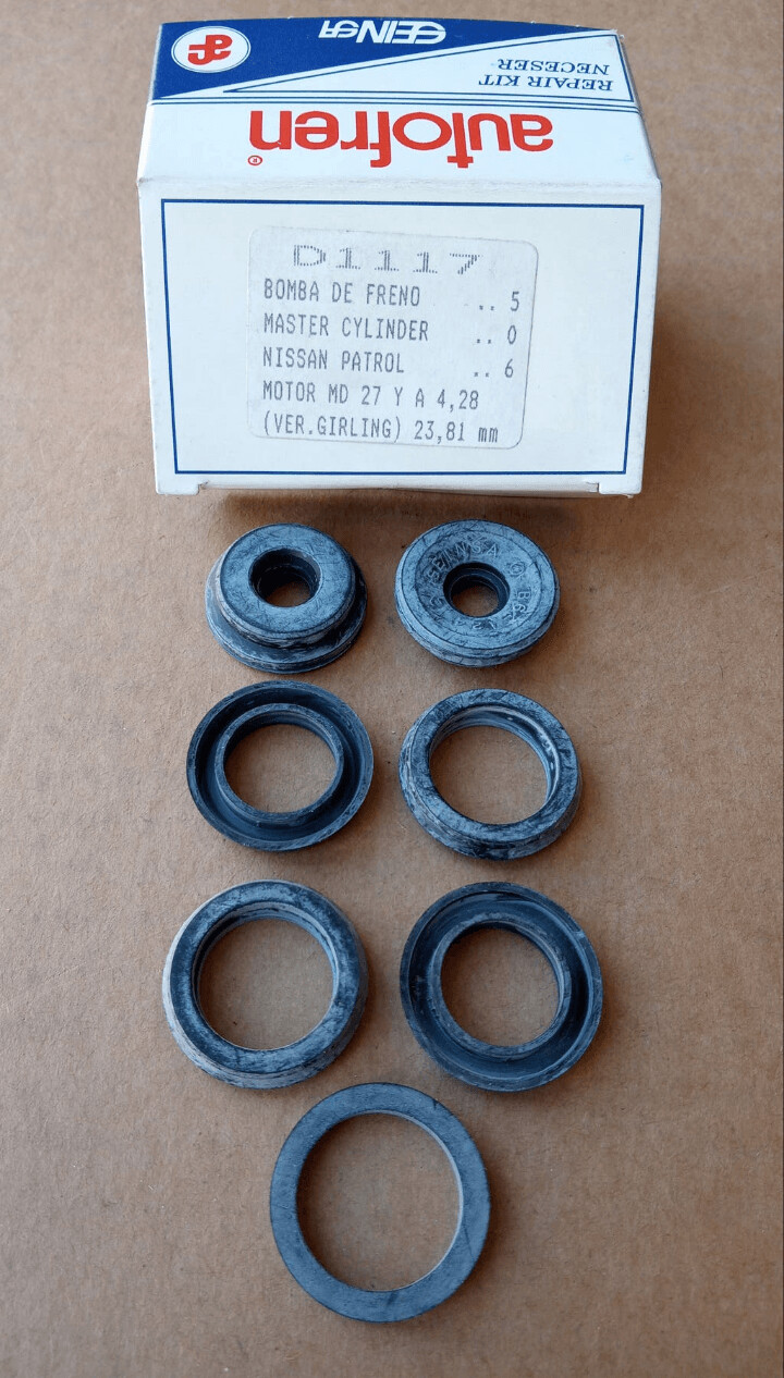 Gomas reparacion bomba freno NISSAN PATROL