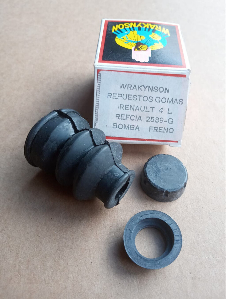 Gomas reparacion bomba freno RENAULT 4L
