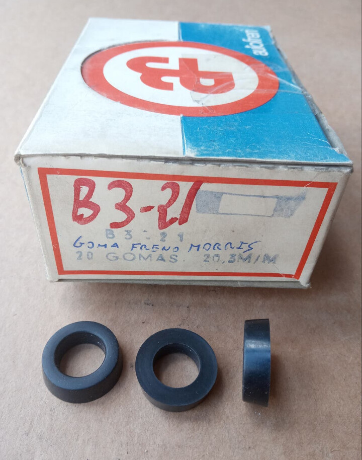 Goma reparacion bombines rueda trasera MORRIS.MG 1300