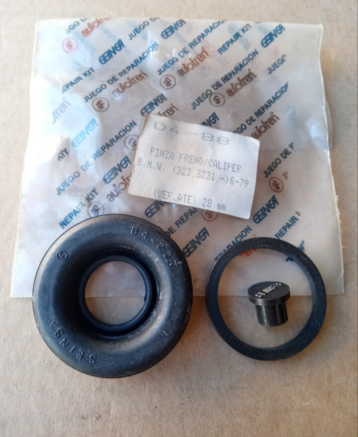 Gomas reparacion pinzas freno 28mm v.ate BMW