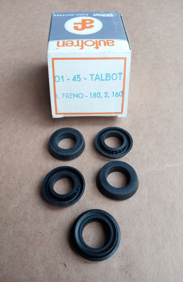 Gomas bomba freno CHRYSLER 180.2L.160 DIESEL