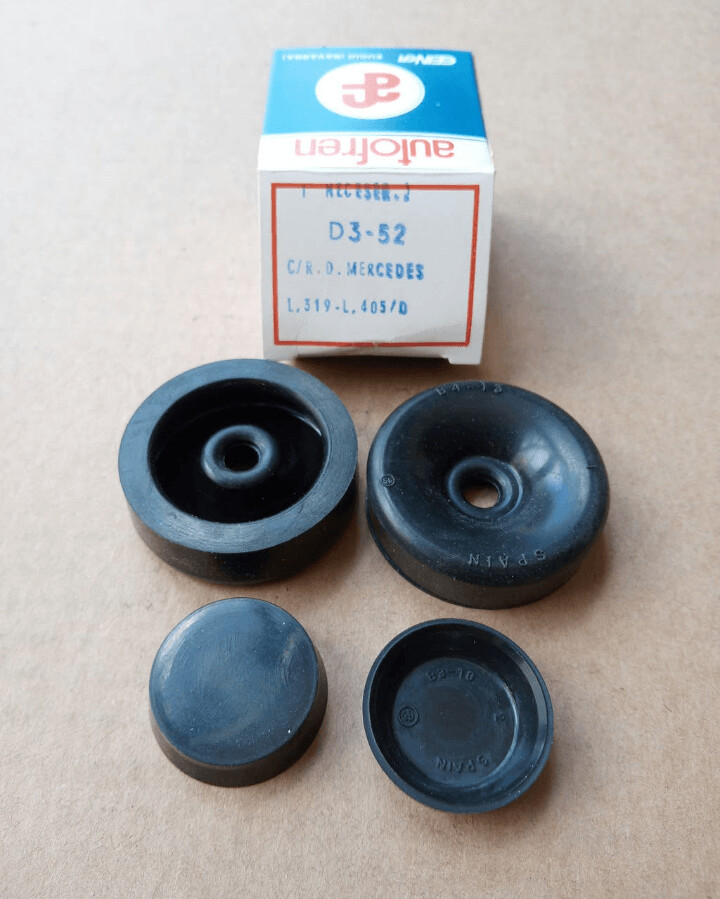 Gomas bombines rueda delantera MERCEDES L319-L405