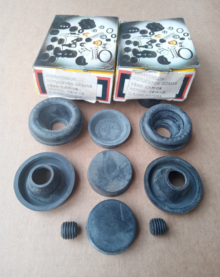 Gomas bombines rueda delantera CAMION EBRO