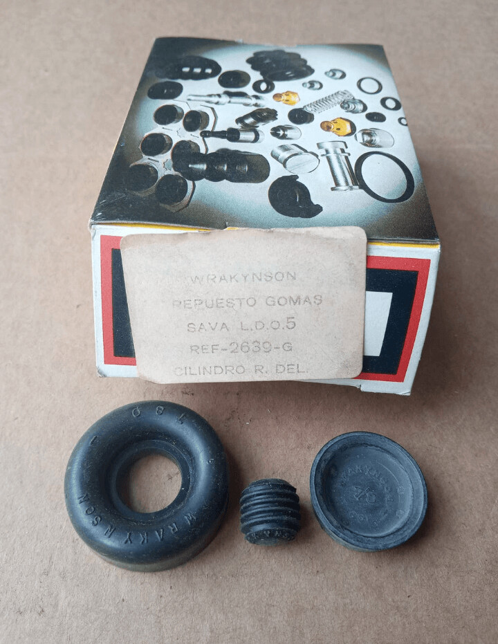 Gomas bombines rueda delantera SAVA