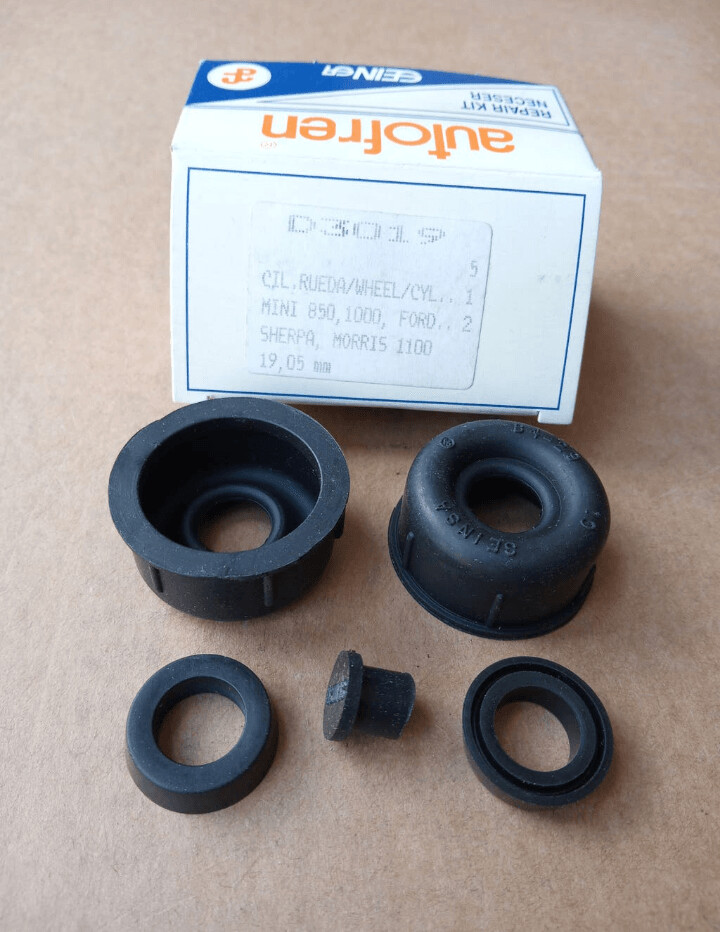 Gomas bombines rueda trasera 19.05mm MINI.MORRIS