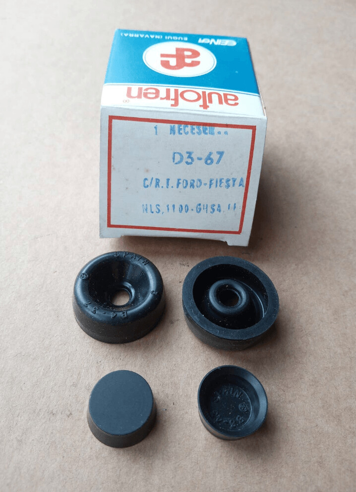 Gomas bombines rueda trasera FORD FIESTA 1.1