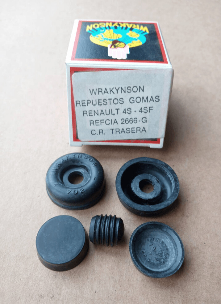 Gomas bombines rueda trasera RENAULT 4S.SF