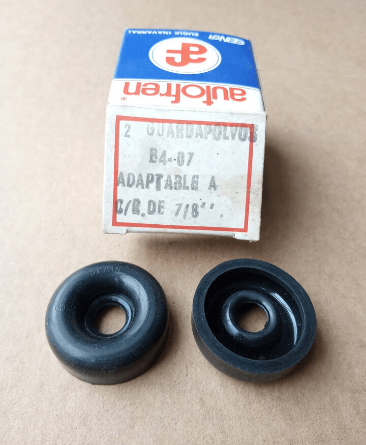 Gomas bombines rueda trasera SEAT.RENAULT.SIMCA
