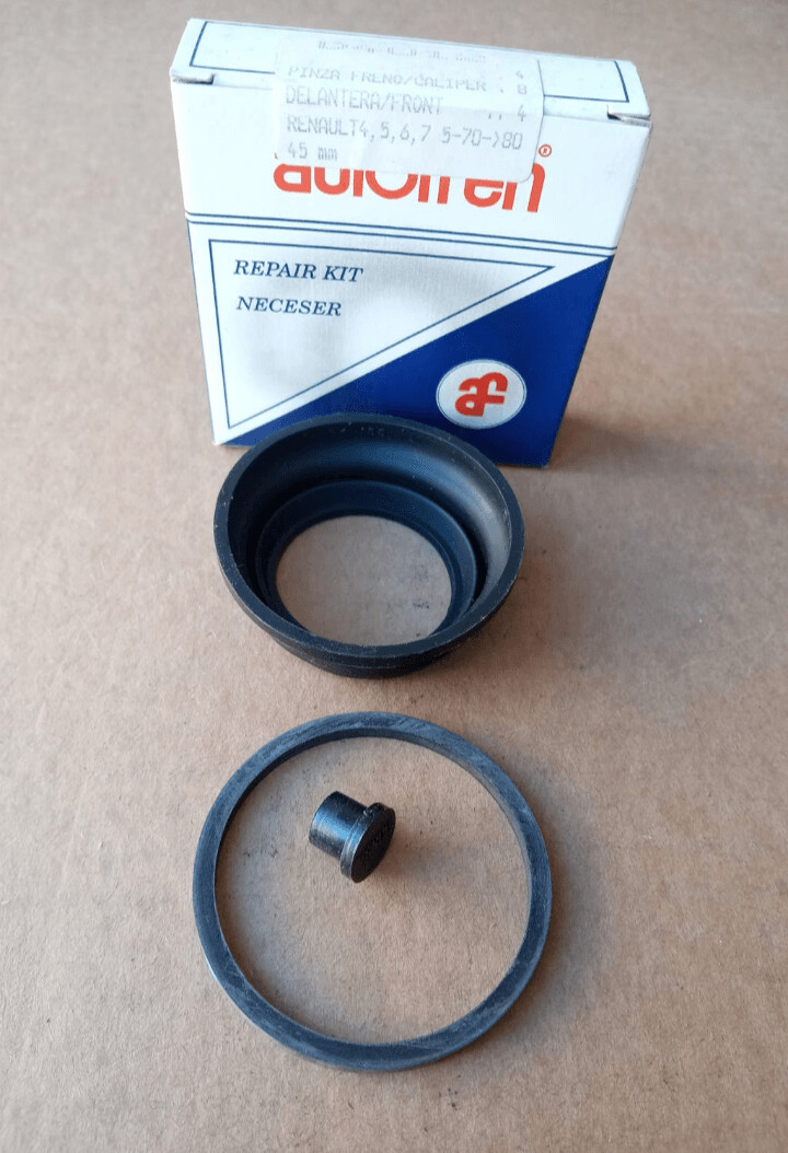 Gomas pinzas freno delantera 45mm RENAULT 4.5.6.7