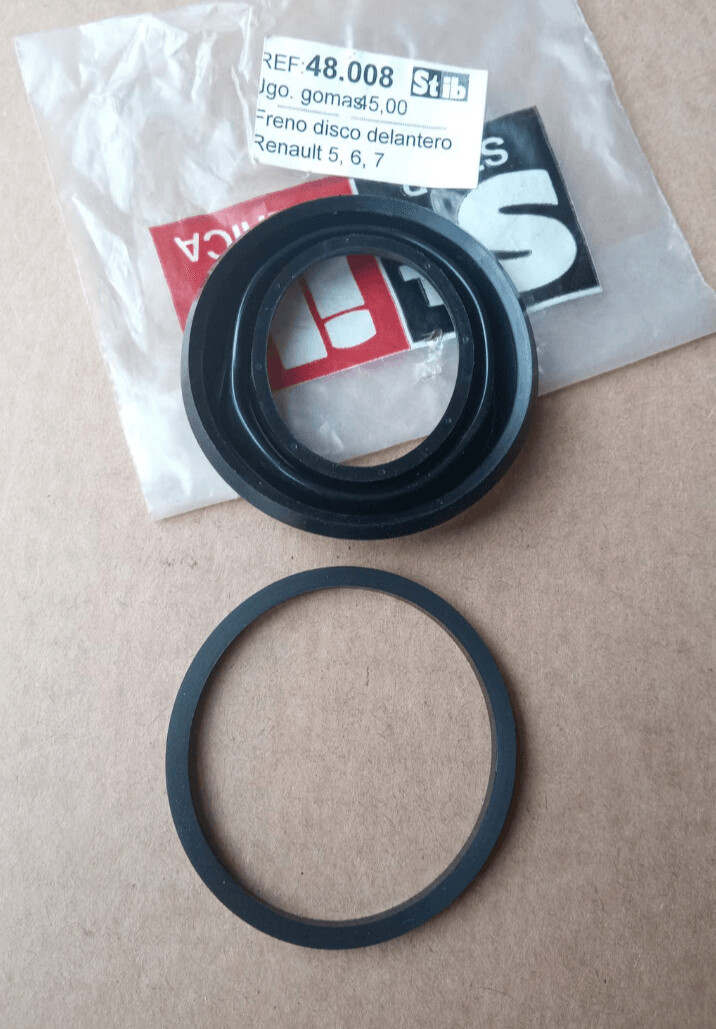 Gomas pinzas freno delantera RENAULT 5.6.7.