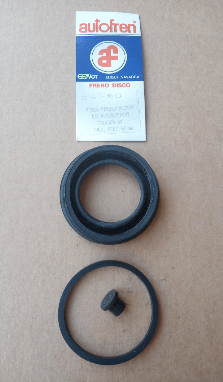 Gomas pinzas freno disco delantera CITROEN AX