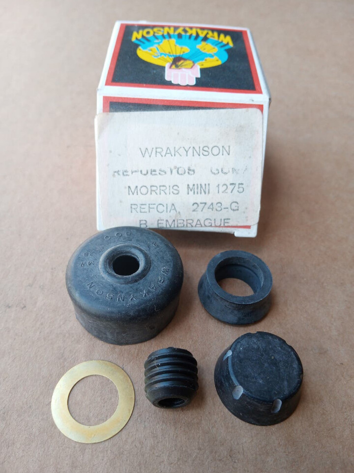 Gomas reparacion bomba embrague MORRIS MINI 1275