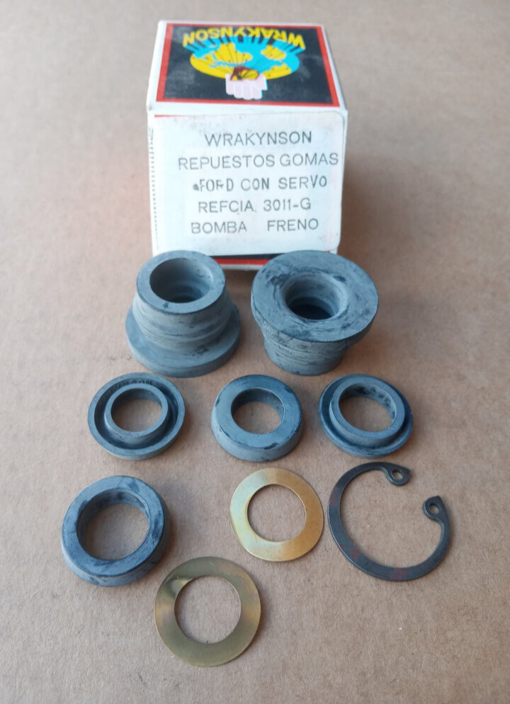 Gomas reparacion bomba freno con servo FORD