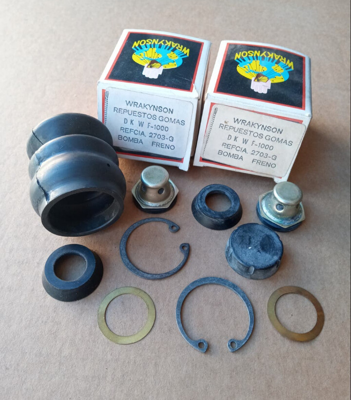 Gomas reparacion bomba freno DKW F1000
