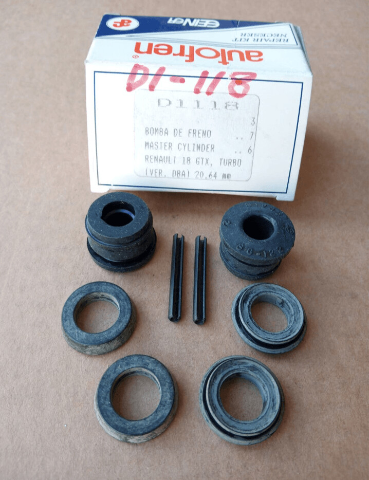 Gomas reparacion bomba freno RENAULT 18 TURBO.GTX
