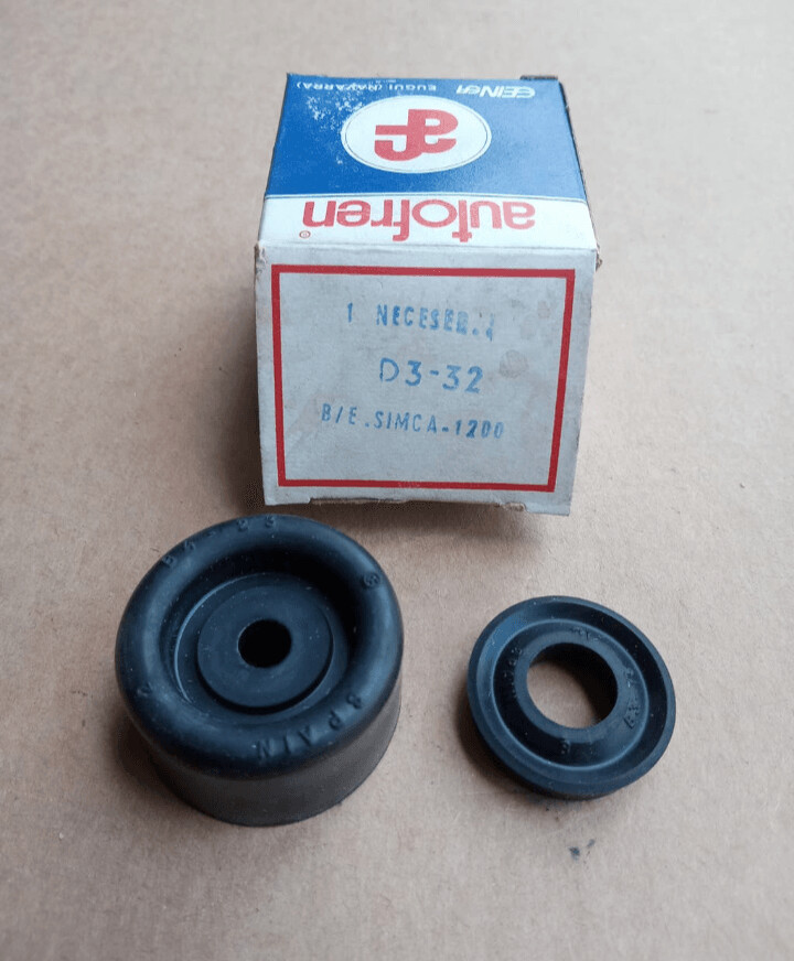 Gomas reparacion bombin embrague SIMCA 1200