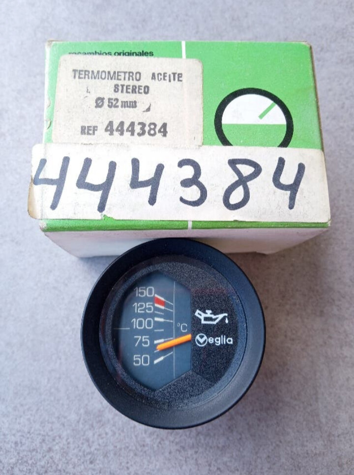 Reloj marcador temperatura aceite veglia 52mm