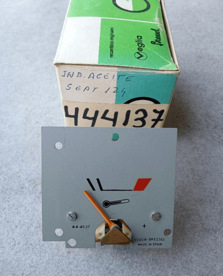 Reloj marcador temperatura veglia SEAT 124 2SERIE