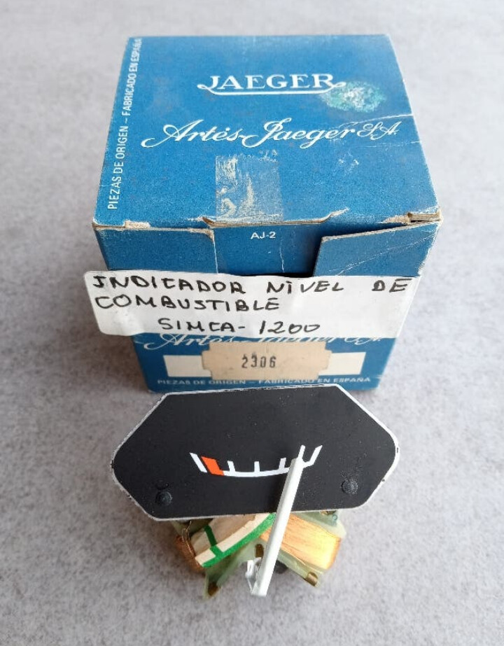 Reloj nivel gasolina jaeger SIMCA 1200 LS