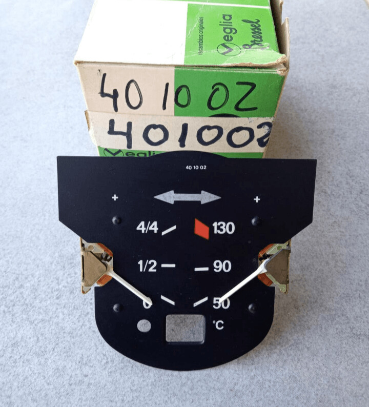 Reloj temperatura y gasolina veglia SEAT 132