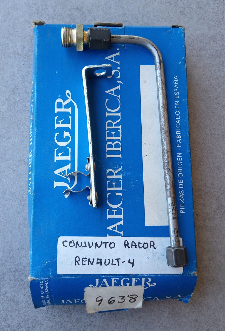 Conjunto racor jaeger RENAULT 4