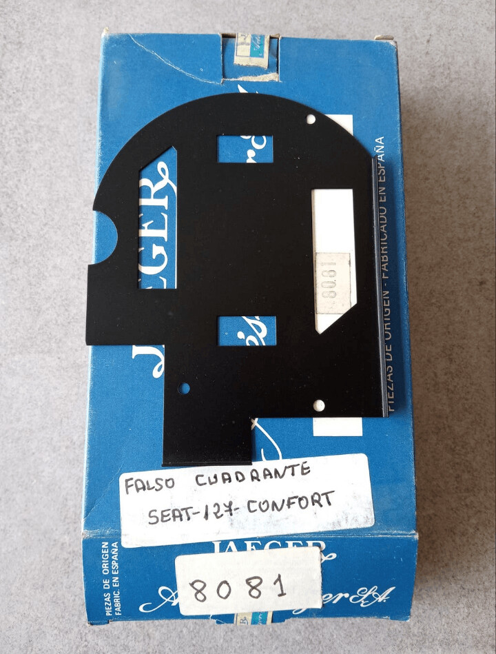 Placa cuadro macador SEAT 127 CONFORT