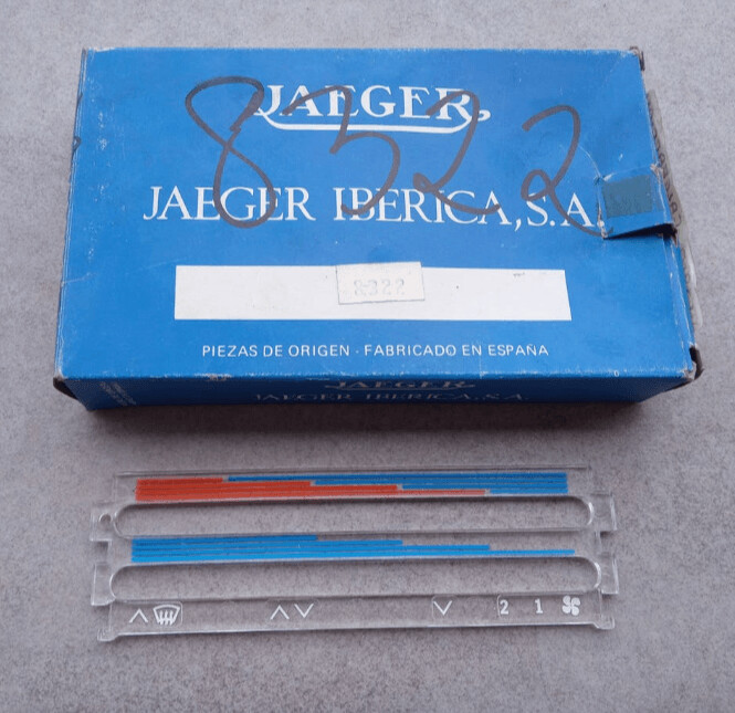 Plastico calefaccion salpicadero SEAT RONDA