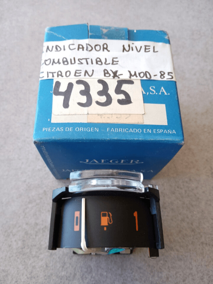 Reloj indicador nivel gasolina CITROEN BX MOD.85