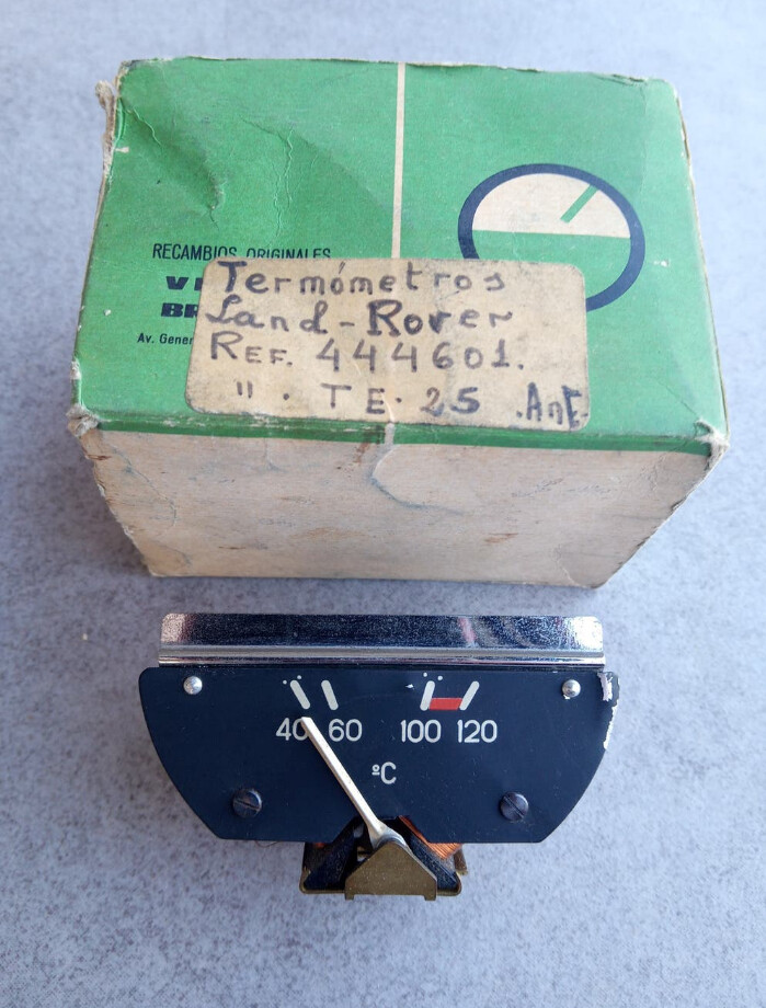 Reloj indicador temperatura con tara LAND ROVER