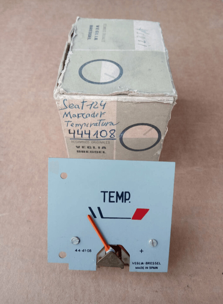 Reloj indicador temperatura SEAT 124 D