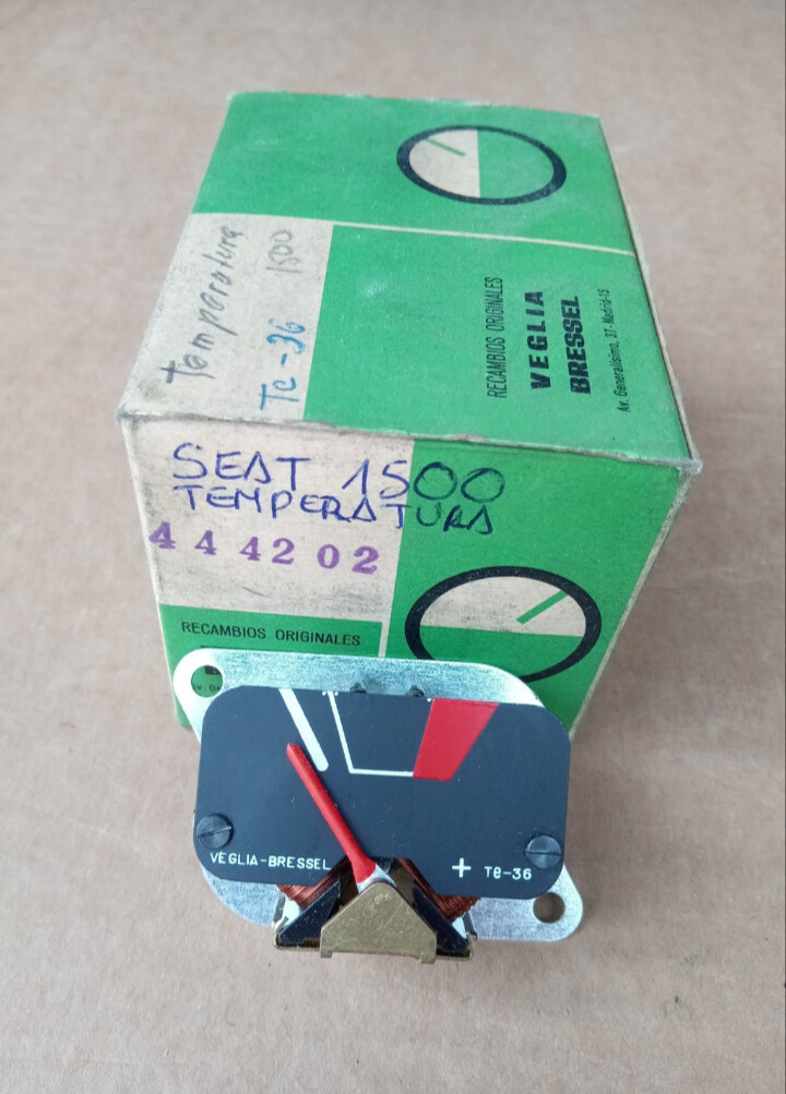 Reloj indicador temperatura vegia SEAT 1500