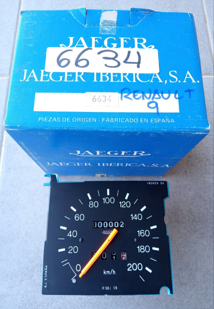 Reloj marcador cuentakilometros RENAULT 9