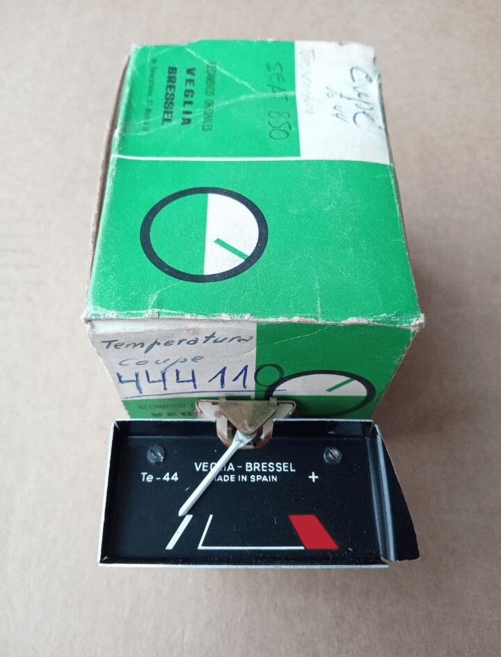 Reloj temperatura SEAT 850 COUPE.SPORT.ESPECIAL